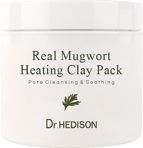 Dr.Hedison Real Mugwort Heating Clay Pack Gesichts- & Augenmaske 265gr