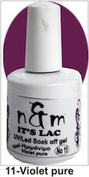 N&M Nails Ημιμόνιμο Βερνίκι Violet 11 15ml N&M Nails Ημιμόνιμο Βερνίκι Violet 11 15ml