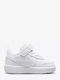 Court Borough Low Recraft Παιδικά Sneakers με Σκρατς Λευκά