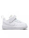 Court Borough Low Recraft Παιδικά Sneakers με Σκρατς Λευκά