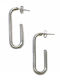 Tatu Moyo Earrings Hoops made of Steel