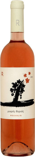 Ρούβαλης Κρασί Μικρός Βοριάς Viognier Λευκό Ξηρό 750ml