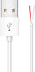 Powertech Cable USB-A male - Unterminated 1m (CAB-U156) 1pcs