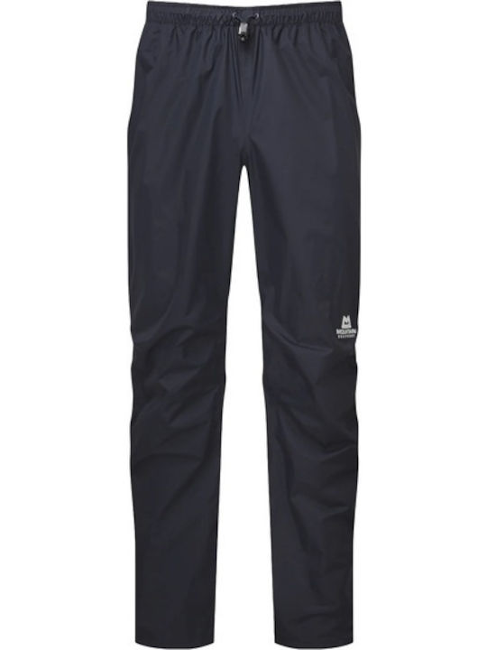 Mountain Equipment Ανδρικό Μακρύ Παντελόνι Πεζοπορίας Μαύρο