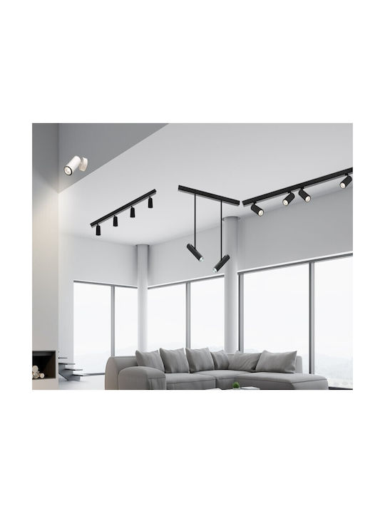 Luma Pendant Chandelier for Socket GU10 Black