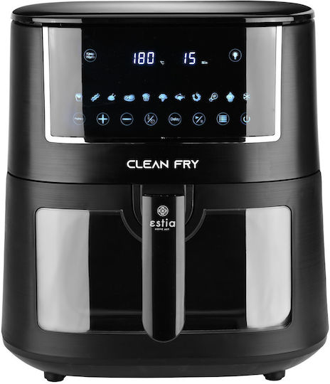 Estia Air Fryer 7.2lt Μαύρο 06-19938
