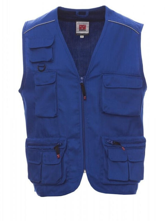 Payper Pocket Arbeitsweste Blau