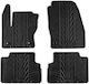 Apesan Set of Front and Rear Mats 4pcs for Ford C-Max 2010-2014 Black