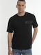 T-shirt Μαύρο
