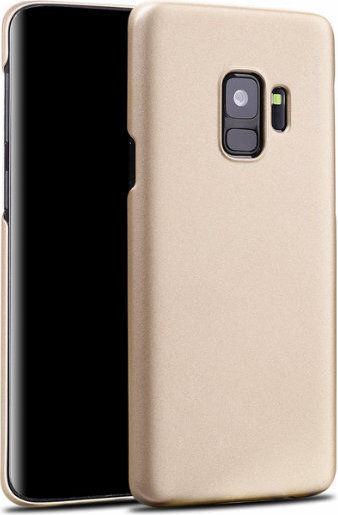 X-Level Umschlag Rückseite Kunststoff Gold (Galaxy S9+)