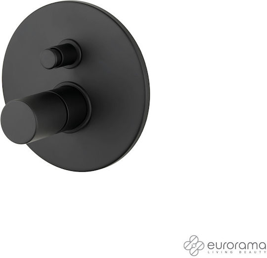 Eurorama Set Mixer & Deviation Îngropată pentru Duș 2 ieșiri