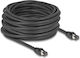 DeLock S/FTP Кат.8.1 Мрежов Кабел Ethernet 15м Черен