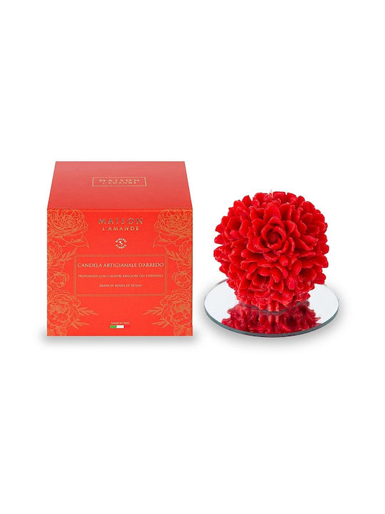 L'Amande Scented Candle Jar Red 1pcs