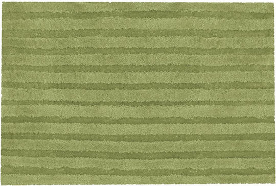 Kleine Wolke Bath Mat Cord 9170616135 Green 60x60cm