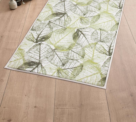 Kleine Wolke Rutschfest Badematte Synthetisch,Polyester/Cotton/Leather Rechteckig Selva 9190612433 Grün 50x60cm