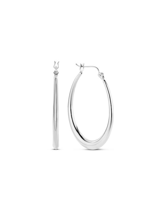 Parte Di Me Earrings Hoops made of Silver