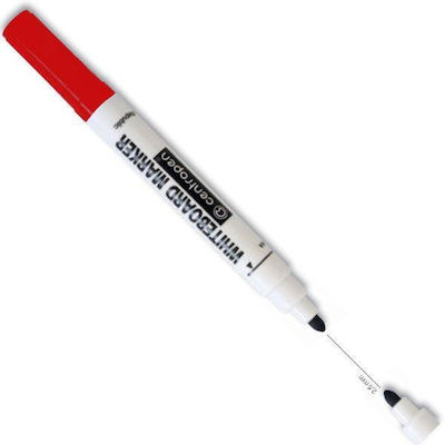 Centropen δν-2 Whiteboard Marker 2.5mm Red