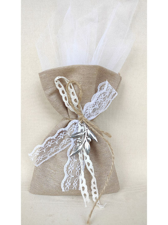 Παρίσης Wedding Favor Pouch with Lace