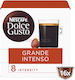 Nescafe Espresso Grande Capsules Compatible with Dolce Gusto Machine 16caps 16pcs