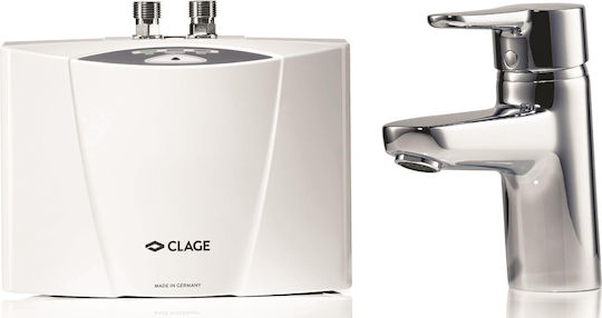 Clage Mcx3 Επιτοίχιος Ταχυθερμαντήρας Κουζίνας Μονοφασικός 3.5kW