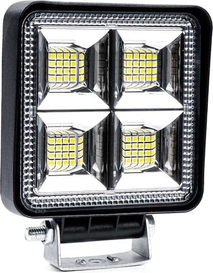 AMiO Квадратς Водоустойчив Фарове за кола LED Универсален 9 - 36V 192W 11см 1бр