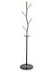 Freebox Καλόγερος Μεταλλικός Μαύρος 36x36x172cm