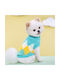 Animal Knitted Sweater Dog in Turquoise color