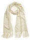 Verde Women's Wool Scarf White