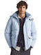 Winter Jacket Puffer Bleach Blue
