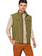 Geox Men's Sleeveless Jacket Khaki