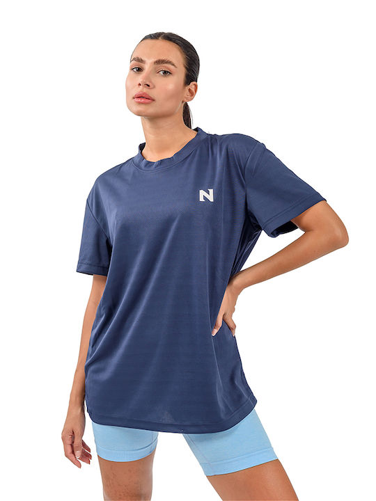 Energy Women's Athletic T-shirt Navy Blue