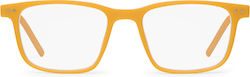 Nordic Vision Reading Glasses +3.50 in Yellow color