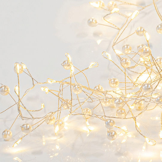 Lights LED 2m. Warm White Battery in String 1pcs