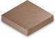 PaperQ Set von 100 Boxen Burger Kraft 23.5x16x8cm