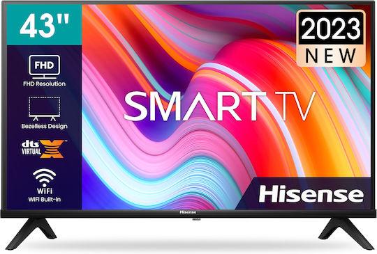 Hisense Smart Television 43" 4K UHD LED 43A4K HDR (2023)