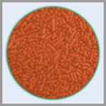 Orange Colored Sprinkles 500g