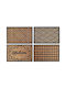 HOMie Entrance Mat Brown 60x40cm (Various Designs)