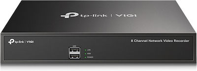 TP-LINK Vigi v2 Înregistrare video NVR 8 canale cu rezoluție Full HD VIGI NVR1008H