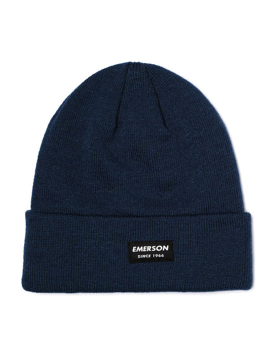 222.EU03.19 Beanie Unisex Beanie Knitted Royal Blue