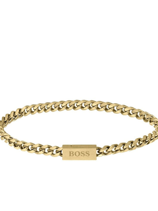 Boss Chain For Him Γυναικείο Βραχιόλι από Ατσάλι