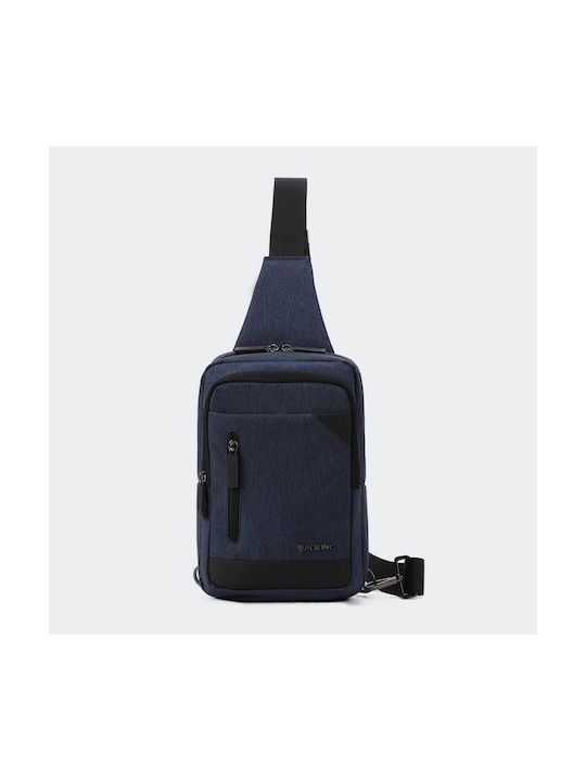 Aoking Men's Bag Shoulder / Crossbody Navy Blue