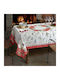 Gabel Christmas Tablecloth Fabric Multicolour L360xW150cm 1pcs