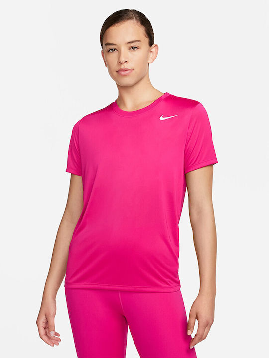 Nike Feminin Sport Tricou Dri-Fit Fuchsia