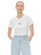 Calvin Klein Damen Sport T-Shirt White