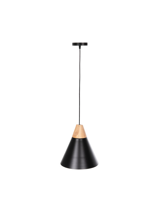 HomeMarkt Lustră O singură lumină Bell Negru