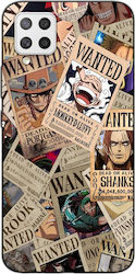 One-piece-wanted-posters Back Cover Σιλικόνης Ανθεκτική Μαύρο (Galaxy A42)