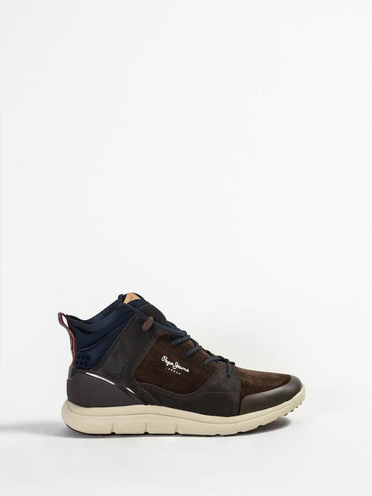 Pepe Jeans Herren Stiefel Coffee