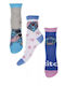 Disney Kids' Socks Lilo & Stitch Blue 3 Pairs