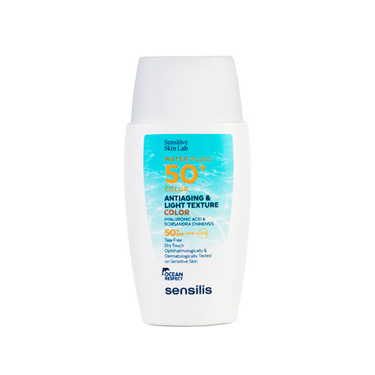 Sensilis Antiaging & Light Texture Αντηλιακή Κρέμα Προσώπου SPF50 40ml