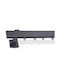 Enis by Domus Stopfen Einweg Vorhangschiene Blue Black 160εκ.